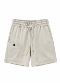 Short kaki gió ngang gối Klaris - Ảnh 3